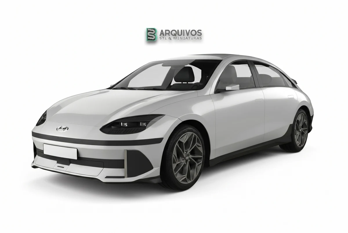 Modelo 3D STL - Hyundai Ioniq 6 2023